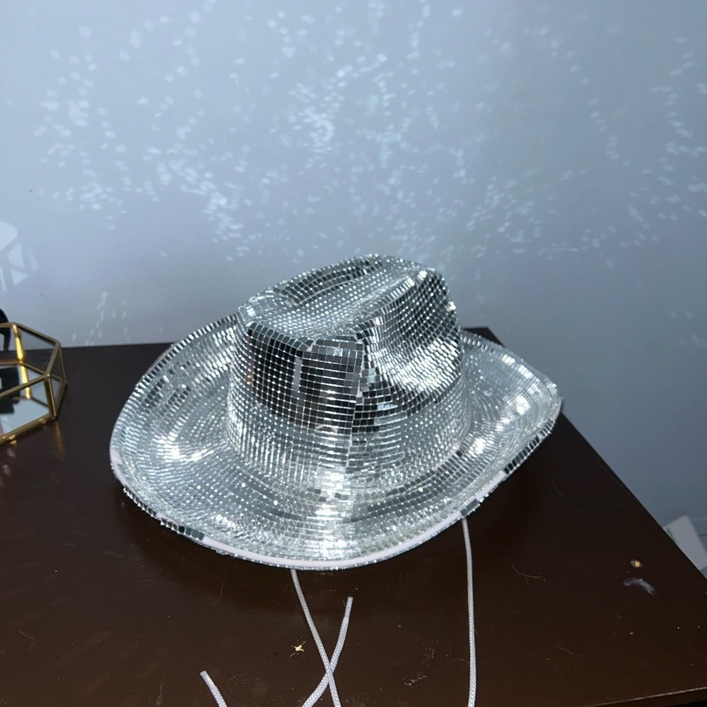 Disco cowboy hat!!
